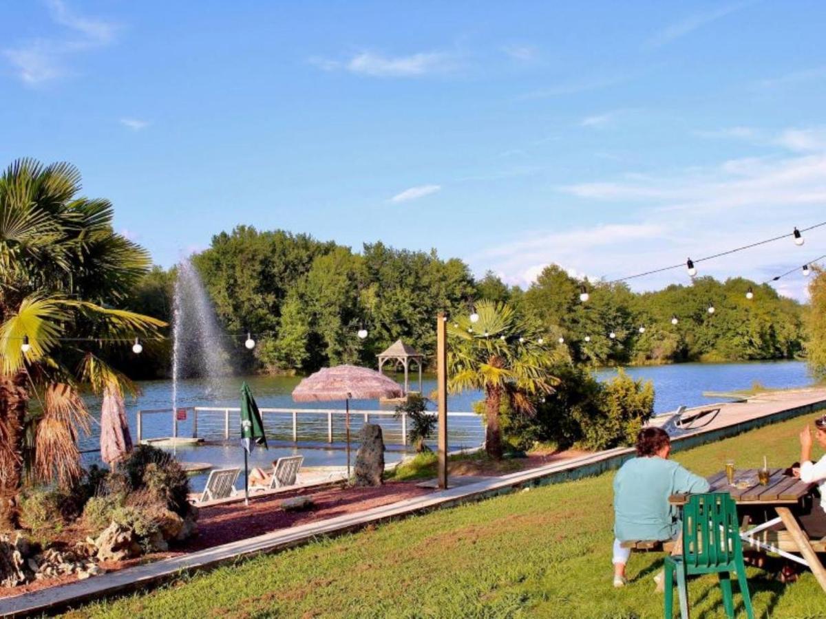 Camping Les Lacs D'Armagnac Bretagne-d'Armagnac Exterior foto